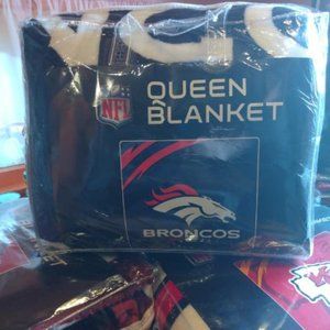 Queen NFL Denver Broncos Mink Blanket